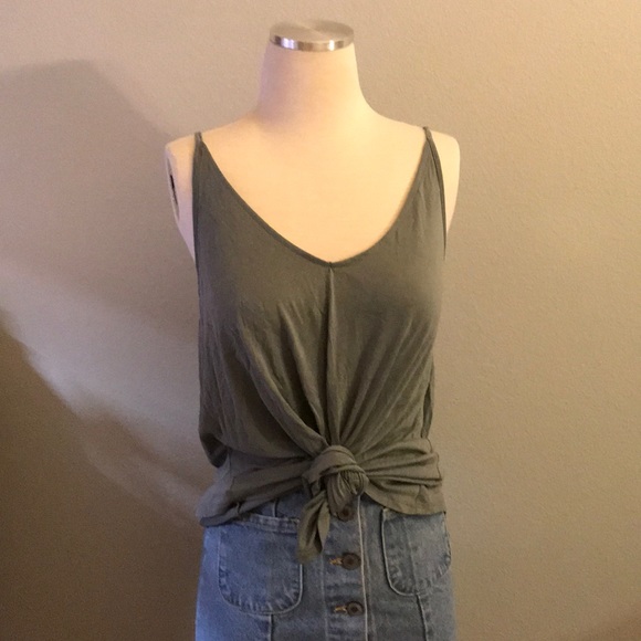 Urban Outfitters Tops - Silence + Noise Long Line V-Neck Tank Urban Outfitters Tops - Silence + Noise Long Line V-Neck Tank